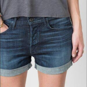 3x1 Button Fly Jean Shorts